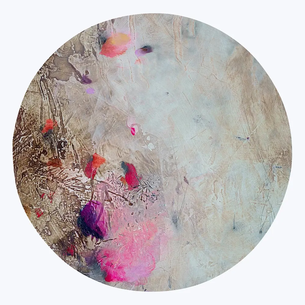 Modern Abstract Through Moon V