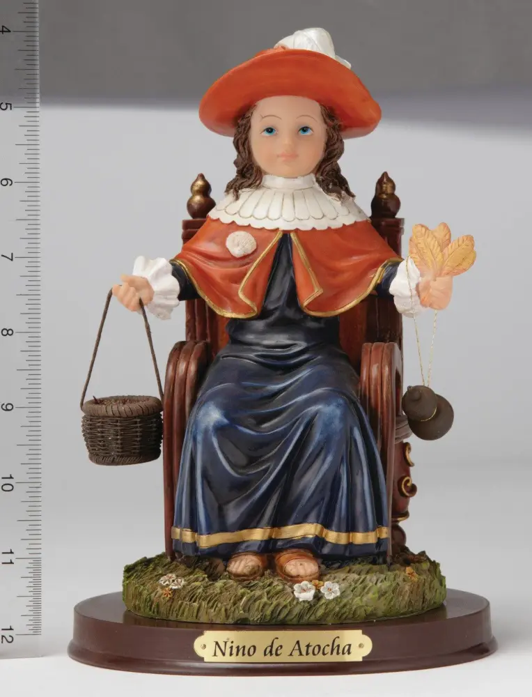 8" Nino de Atocha Statue - Hand Painted