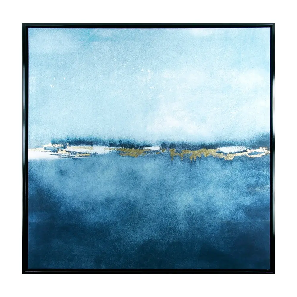 Ocean Dreaming II' - Framed Sailcloth - 94x94cm