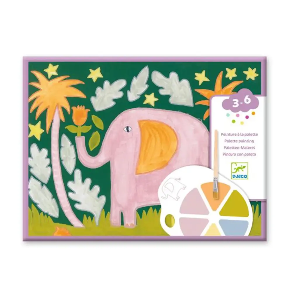 Palette painting - Wild one Certificate Authenticity