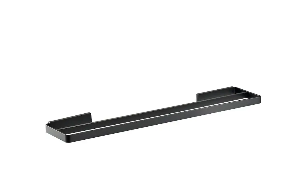 Porte-serviettes dual Echo 24 po - Noir mat