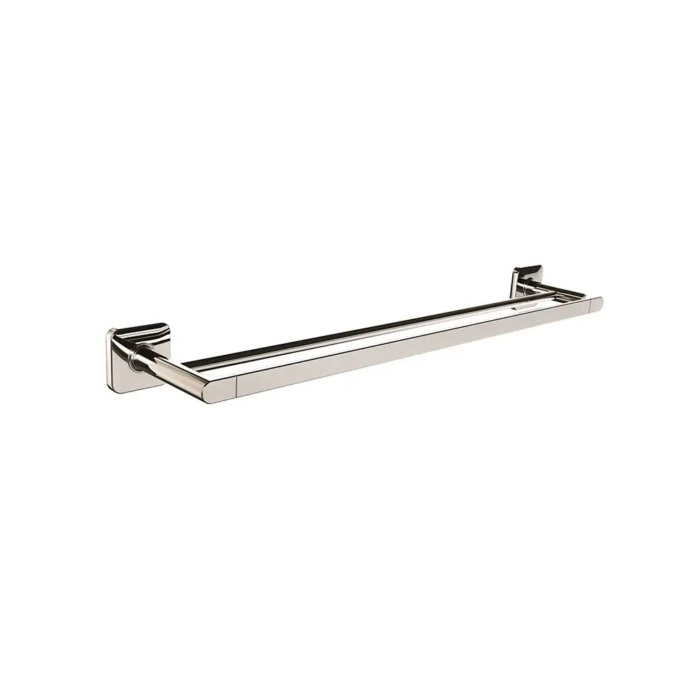 Porte-serviettes dual Vapor 24 po - Nickel poli