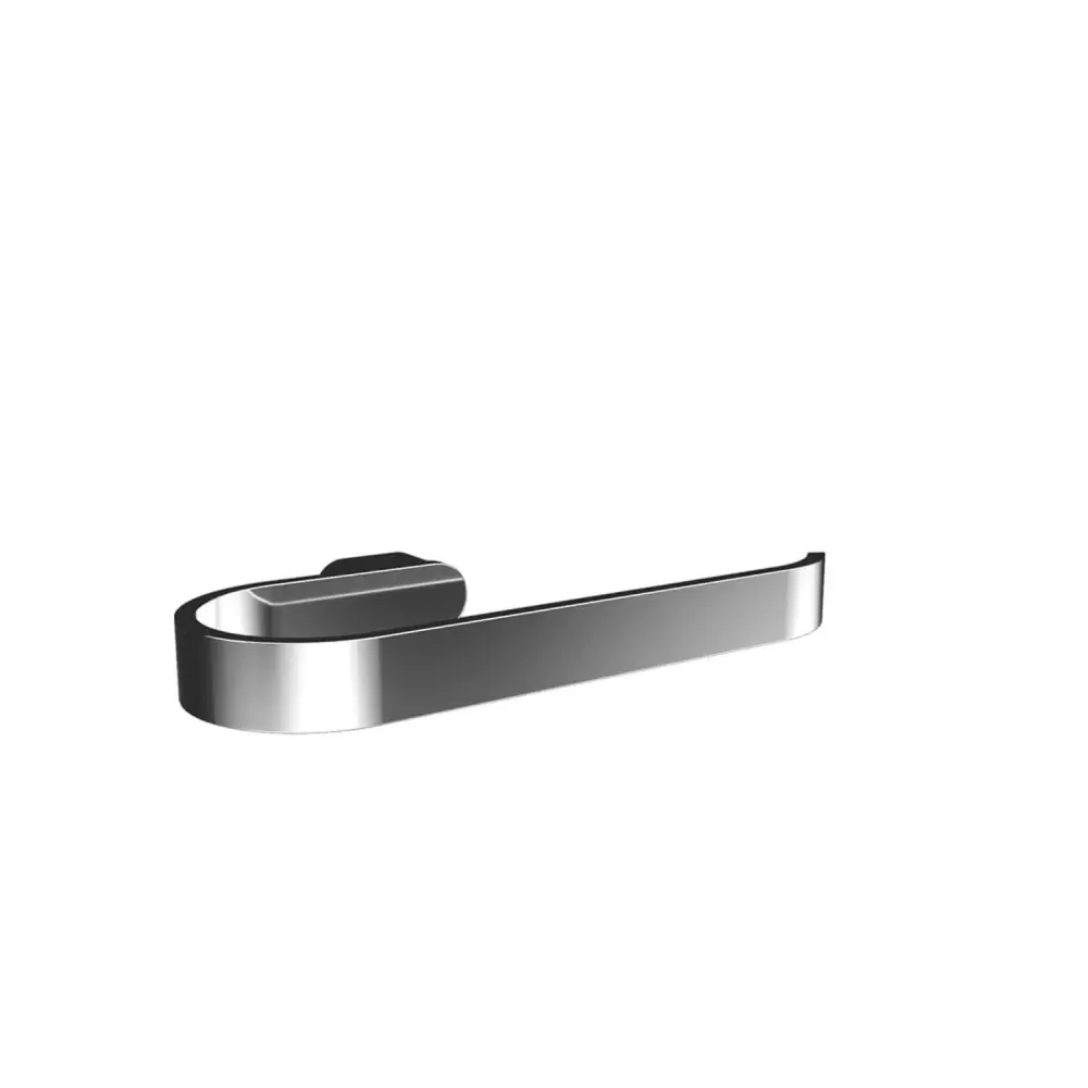 Porte-serviettes Flow 8" - Shiny metal