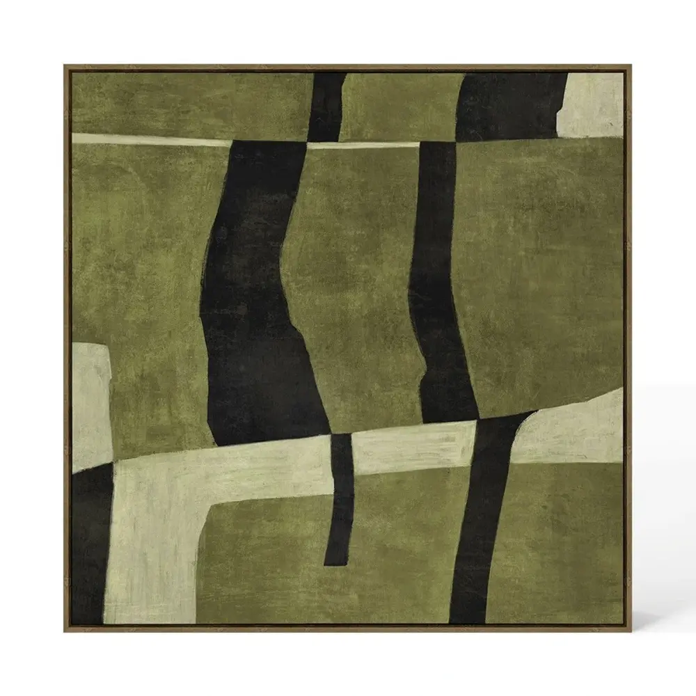 Signed Artist Abstract Wall Art - Design 81