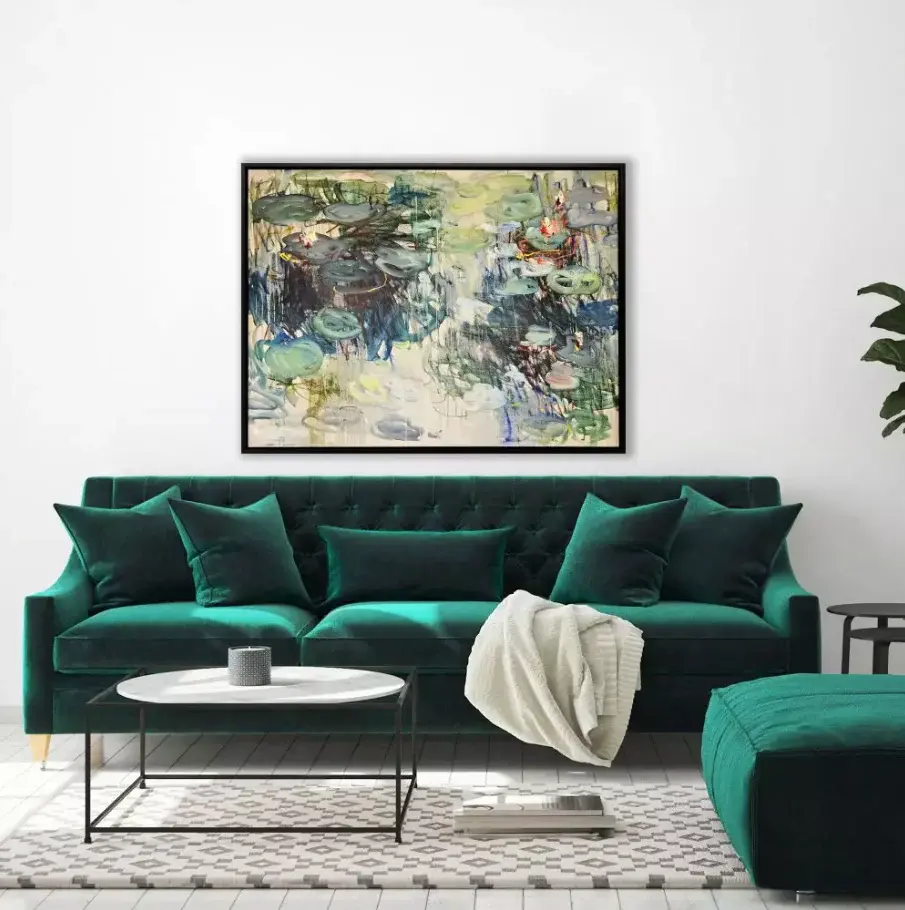 Signed Lily Pond