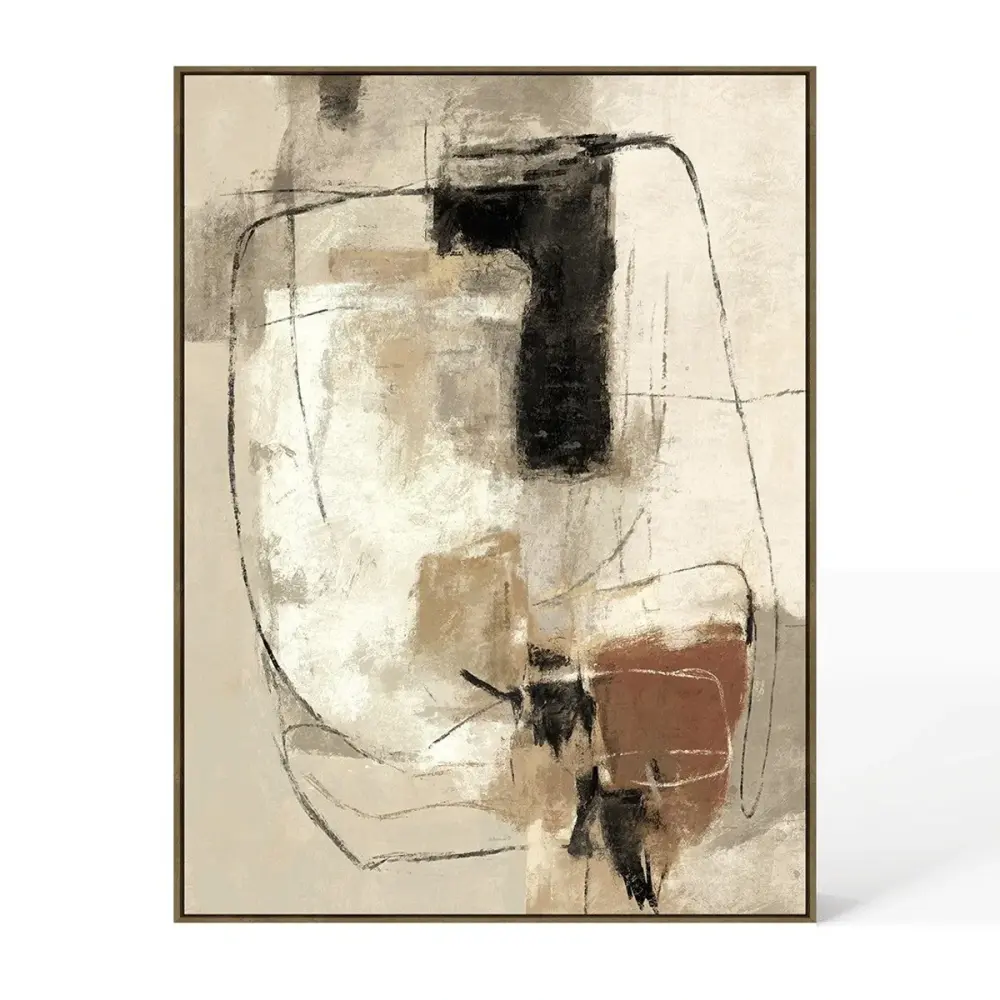 Vintage Botanical Abstract Wall Art - Design 95