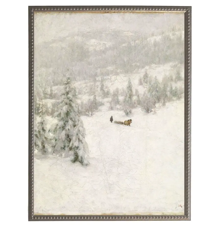 Vintage Style Winter