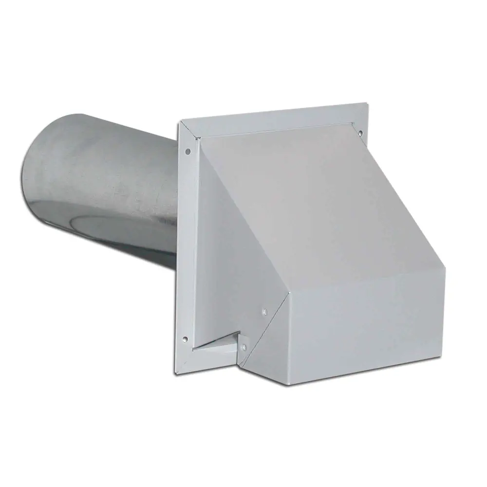 R2 Wall Air Exhaust Hood Painted Ivory, 4"