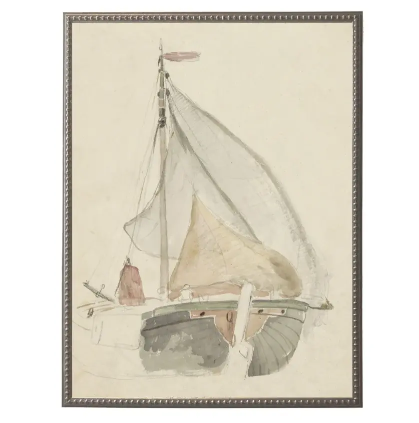 Watercolor Sailboat II