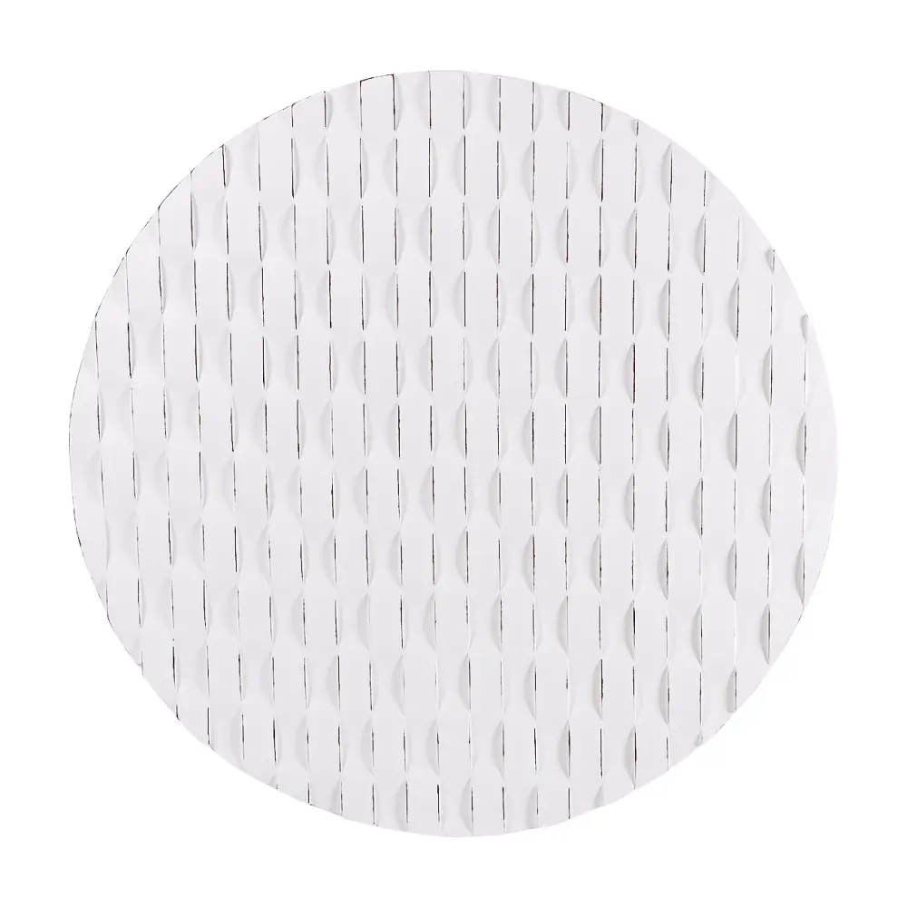 White Woven Geometric Wall Art
