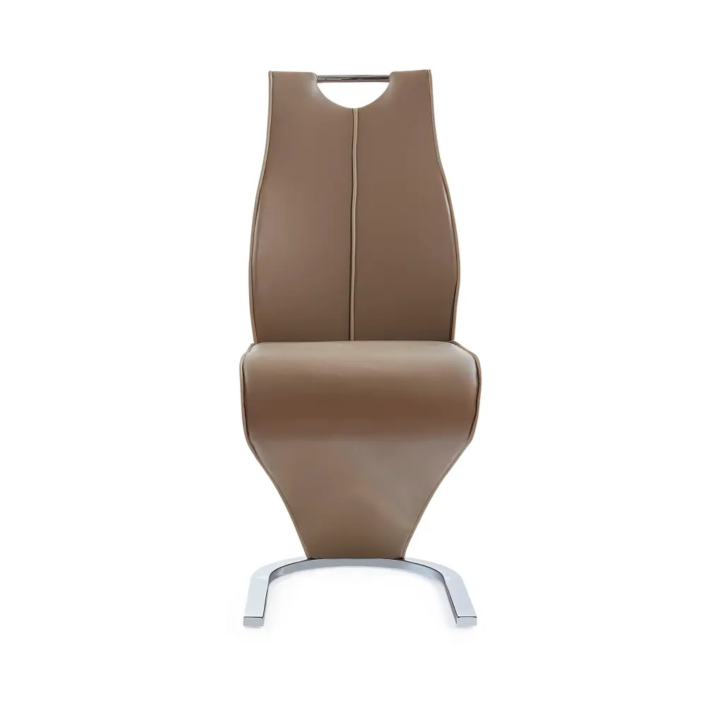 Tony - Dining Chairs place 2) - Brown / Beige Baker's Secret