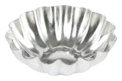 Gobel Corrosion-Resistant Tin plate petits-fours molds, Round shape, 12 Items, 192510