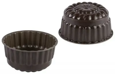 Gobel Easy Non-stick diplomate or bavarois mold, Ø180/150 mm, height 90 mm, 3 Pieces, 224610