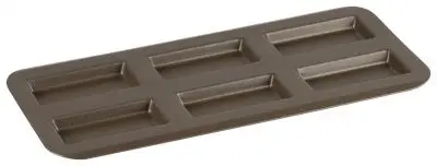 Gobel Non-stick 6 financiers baking sheet, 380 x 180 mm, 3 Pieces, 220710