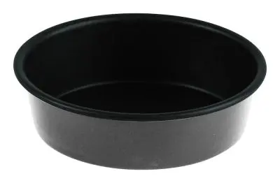Gobel Non-stick Obsidian round plain cake mold, Ø 200/175 mm height 45 mm, 3 Count, 423730