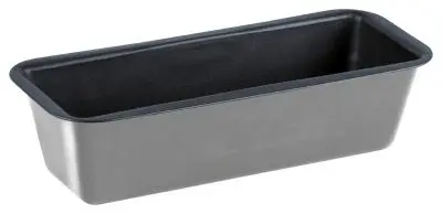 Gobel Non-stick Obsidian stamped cake, 260 x 95 mm external / 230 x 65 mm internal, height 75 mm, 3 Pieces, 423320