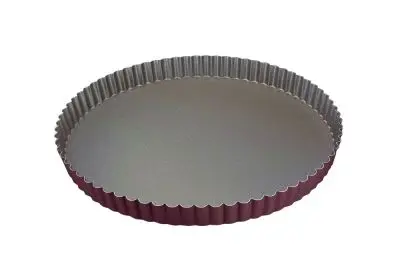 Gobel Non-stick round fluted tart mold, Ø240/230 mm height 25 mm, 3 Units, 226330