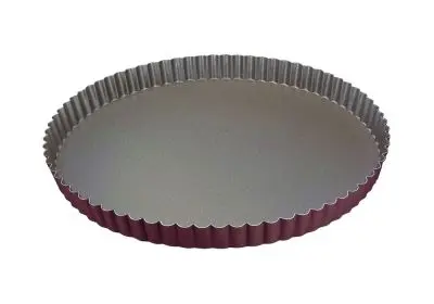 Gobel Non-stick round fluted tart mold, Ø260/240 mm height 25 mm, 3 Pieces, 226332