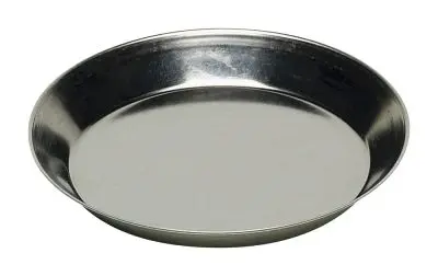 Gobel Ribbed Tin plate petits-fours molds, Round fluted tartlet, 4/2,6 cm Diameter, 12 Count, 193620