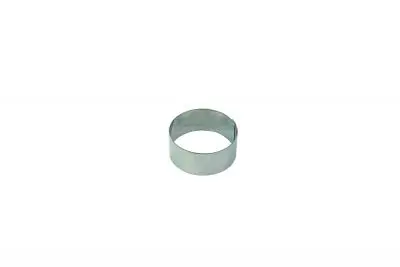 Gobel Stainless Metal Steel custard ring, Thickness 6/10th, Ø80 mm height 35 mm, 6 Pieces, 865102