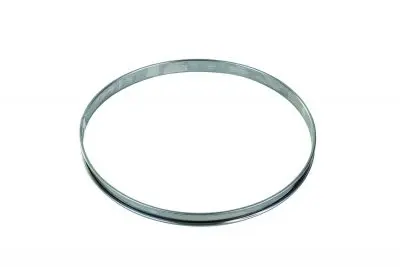Gobel Stainless Steel tart ring, Rolled edges, 4/10 thickness, Ø280 mm / height 20 mm, 824990