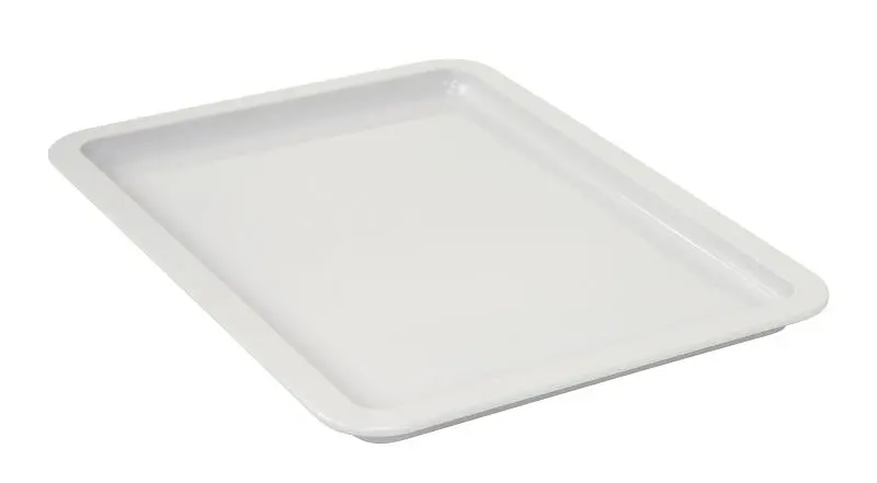 Quantum Storage Systems Pizza Dough Box Lid, 18x13"W, stackable, dishwasher safe, PP, white, Quantity: 6 pieces, FSB-...