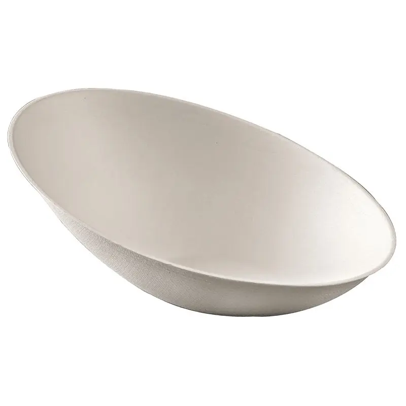 Solia Cocoon Salad Bowl Pulp Sugarcane 16.9 oz, Case 200 Pieces, VF42260c