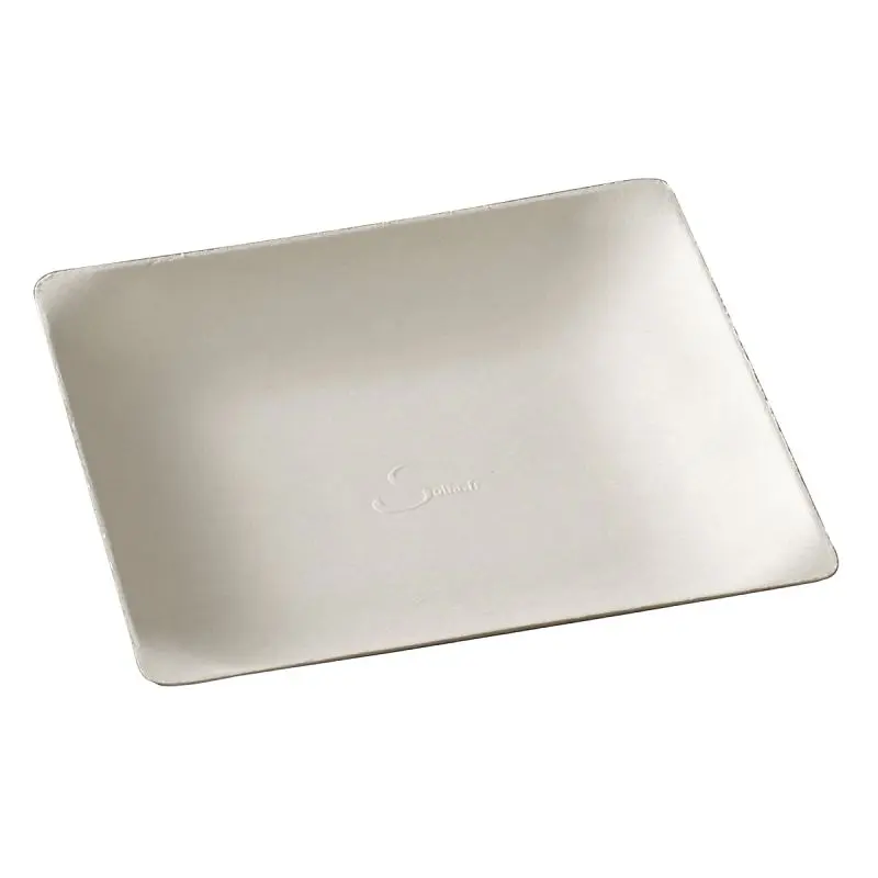 Solia Modern Sugarcane Pulp 5.1 x 4.7 x 1" Fluid Bowl, Case 100 Pieces, VF42230c