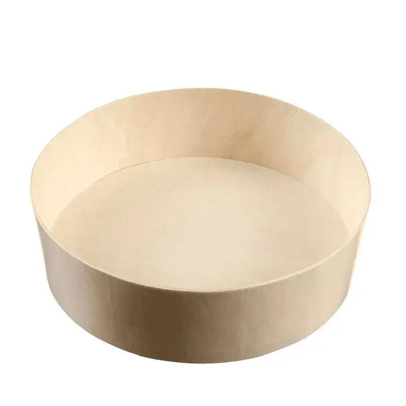 Solia Sleek Laminated Wooden Bowl 450ml-15.2oz Lid not included, Case 200 Pieces, WA00200c