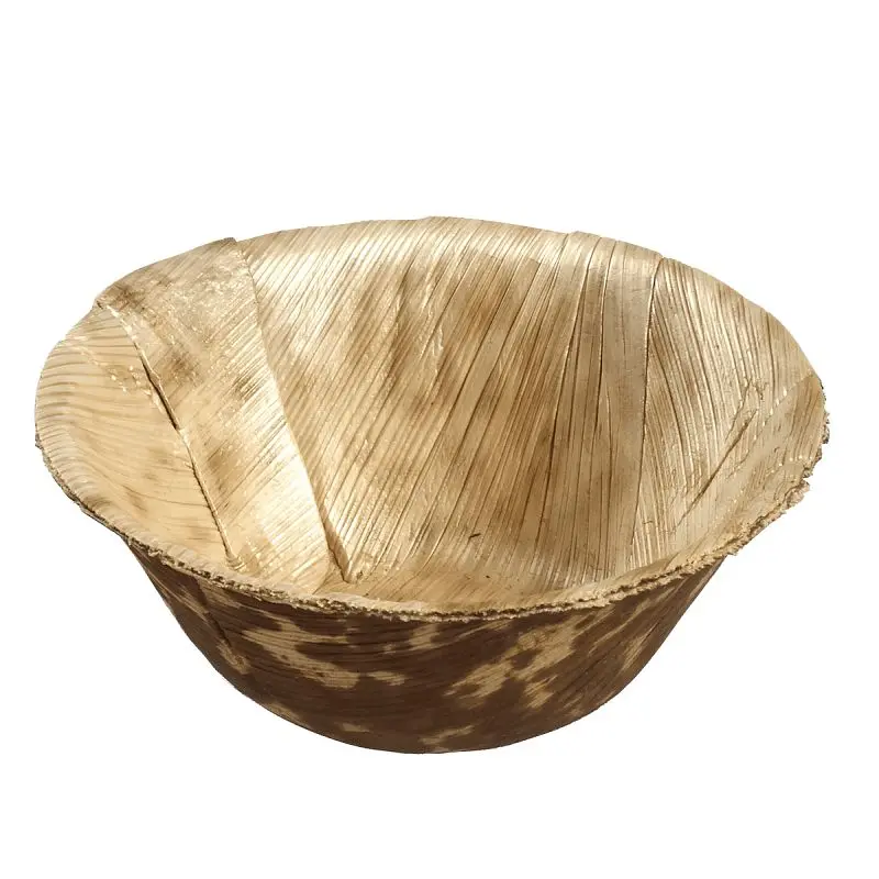 Solia Updated Bamboo Leaf 3" Thermoformed Bowl, Case 1000 Quantity, VO13510c
