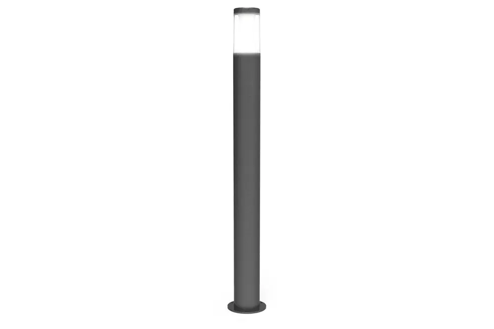 4lite Die-Cast Aluminium 900mm LED Bollard Graphite