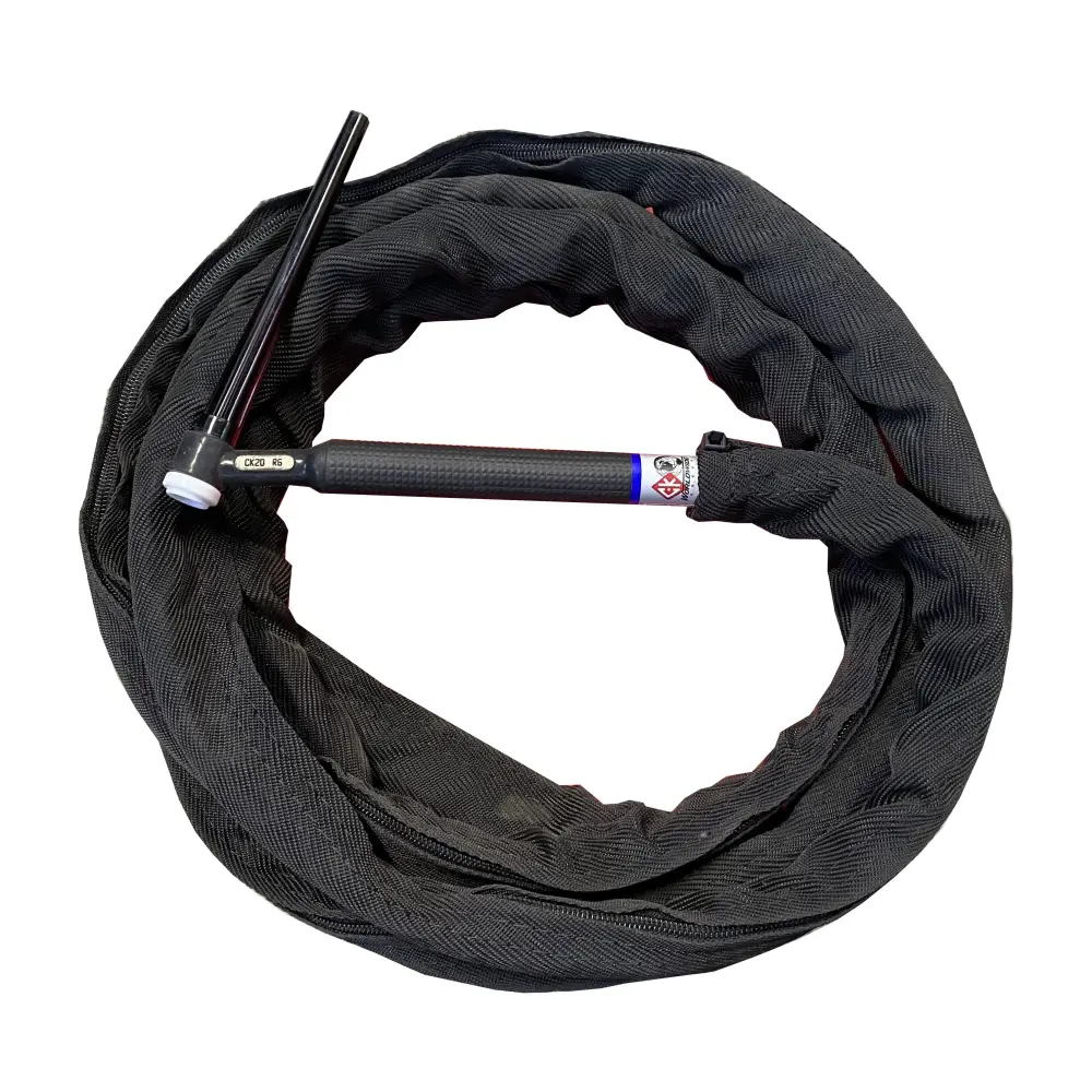 20 Series (250A) Water-Cooled Torch w/35 Dinse & 9mm Swift Connect Gas & Water Fittings