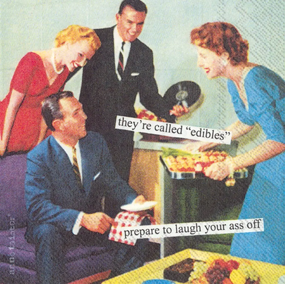 Edibles Cocktail Napkins