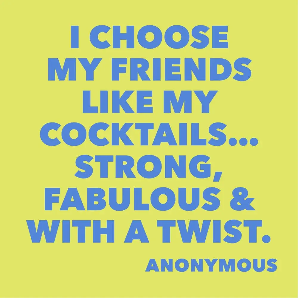 Friends Like My Cocktails -Cocktail Napkins