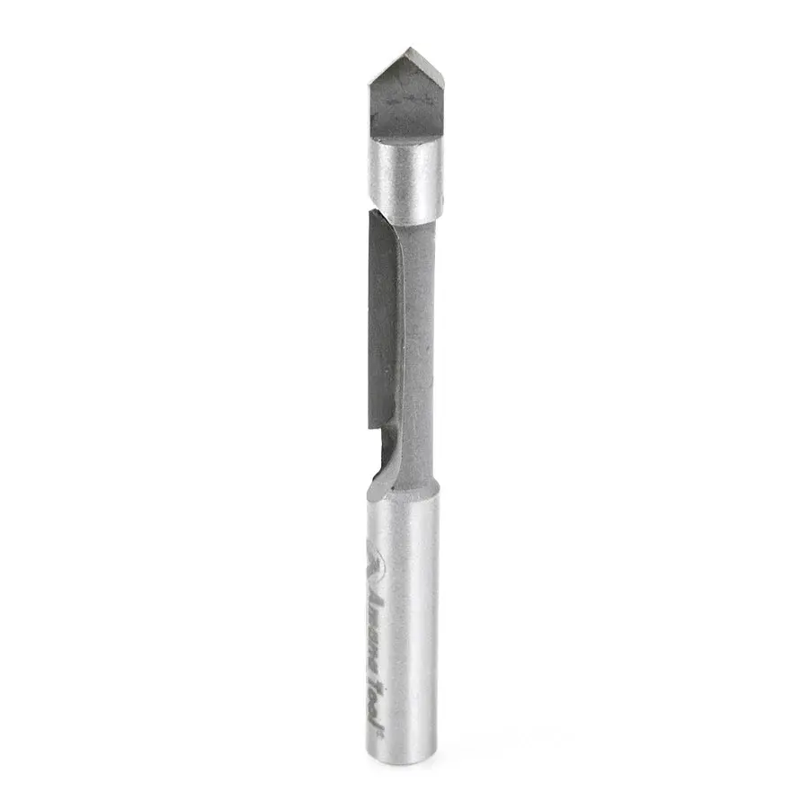 Amana Tool 45506 Carbide Tipped Panel Pilot Concave Grind 1/4 Dia x 3/4 x 1/4 Inch Shank Sole Flute