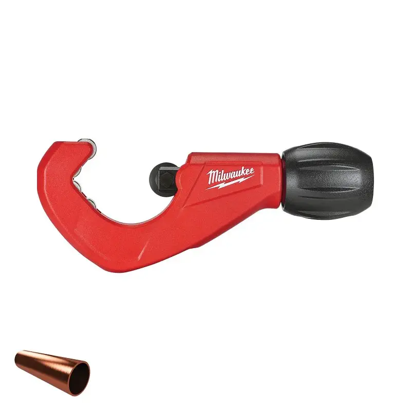 Milwaukee 48-22-4252 Tubing Cutter, 1-5/8 Max Pipe/Tube Dia, 1/8 Mini Pipe/Tube Dia, Burnt orange Pipe/Tube