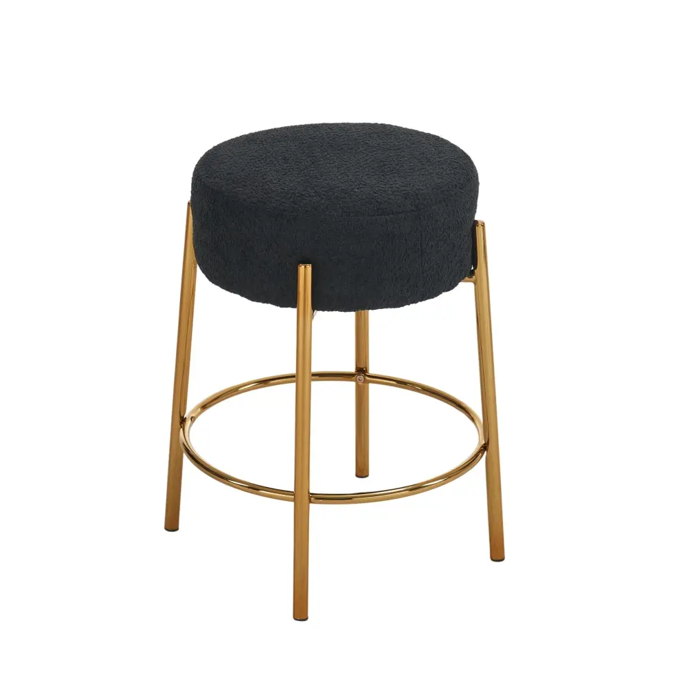 Round Bar Stools adjust 2), Contemporary Upholstered Dining Stools Kitchens, Coffee Shops And Bar Stores - Legs