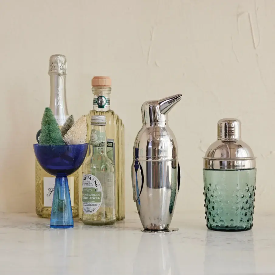 Stainless Steel Penguin Shaped Cocktail Shaker