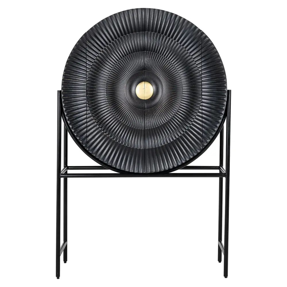 Feda Bar Cabinet Espresso Finish