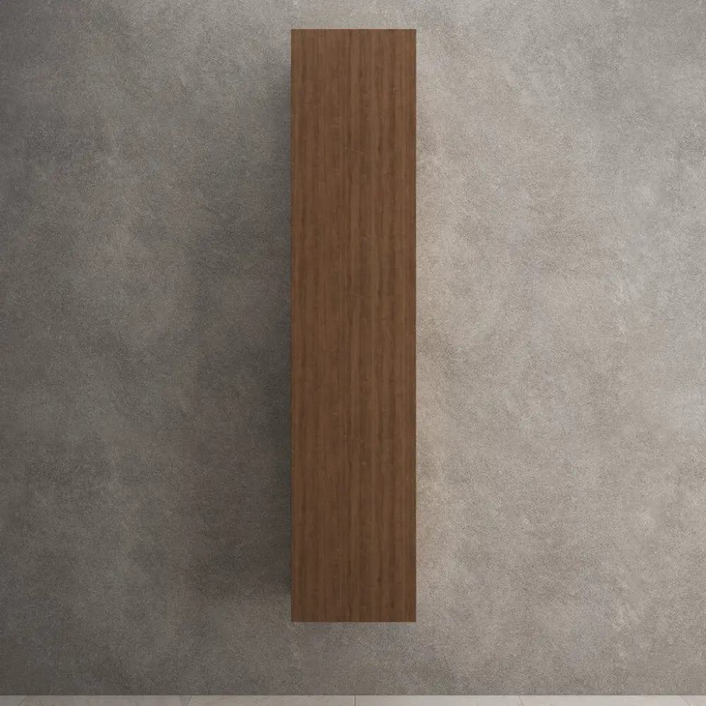Raffinata Extended Wall Cabinet - Walnut 350mm x 1650mm
