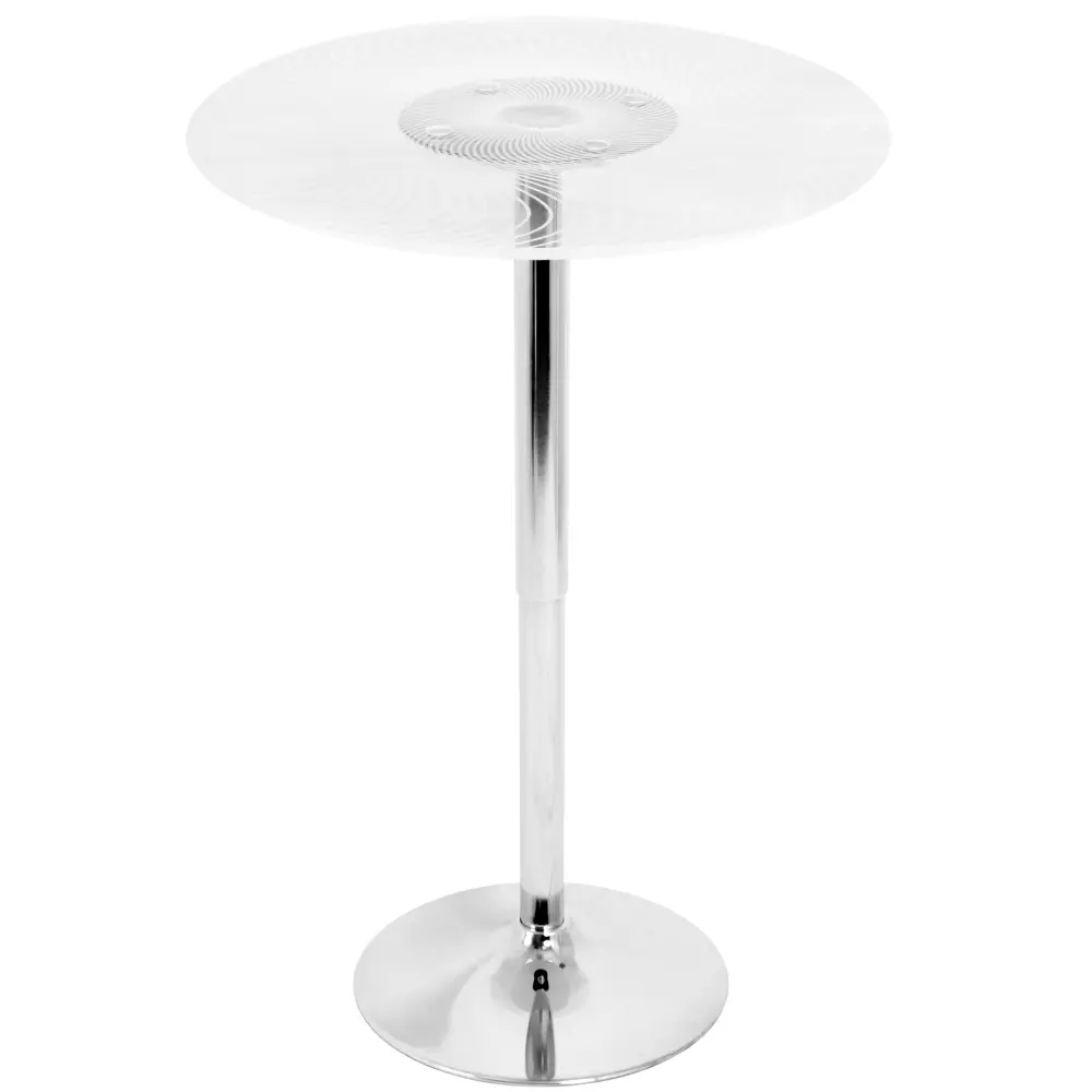 Spyra - Contemporary Portable Up Adjustable Bar Table - Multi
