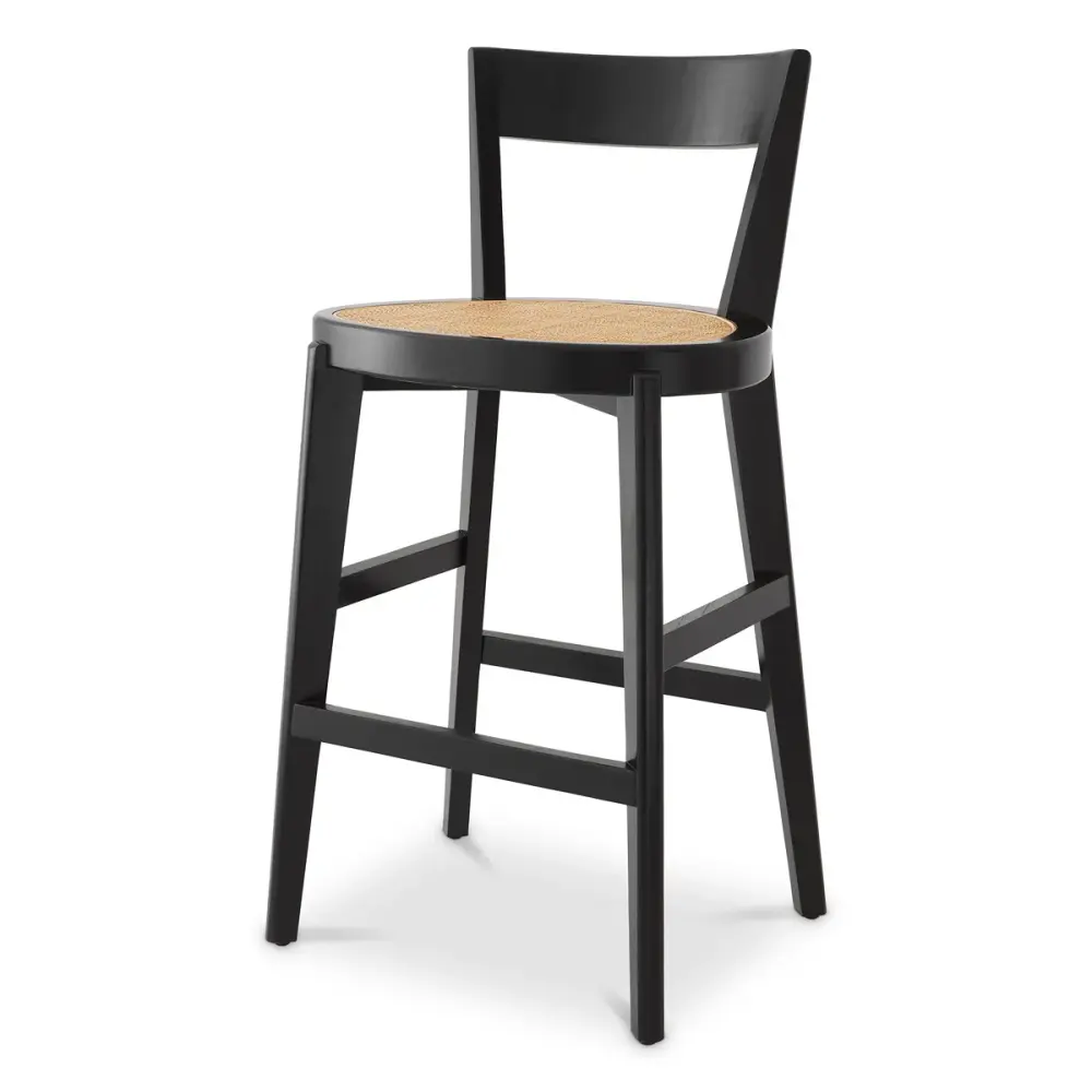 Alvear Bar Stool - Timeless Black