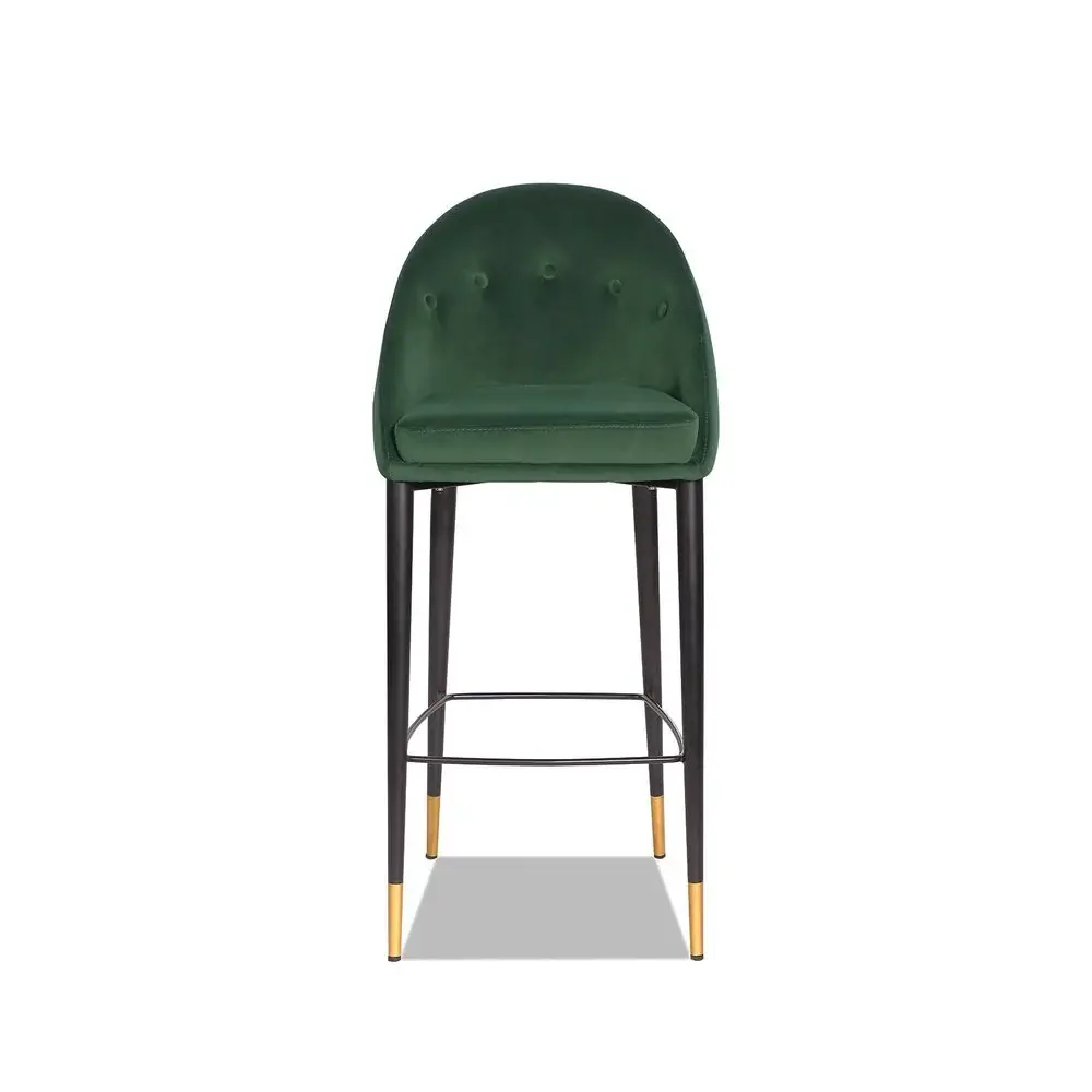Arden Stool - Gainsborough Emerald Green Soft-touch