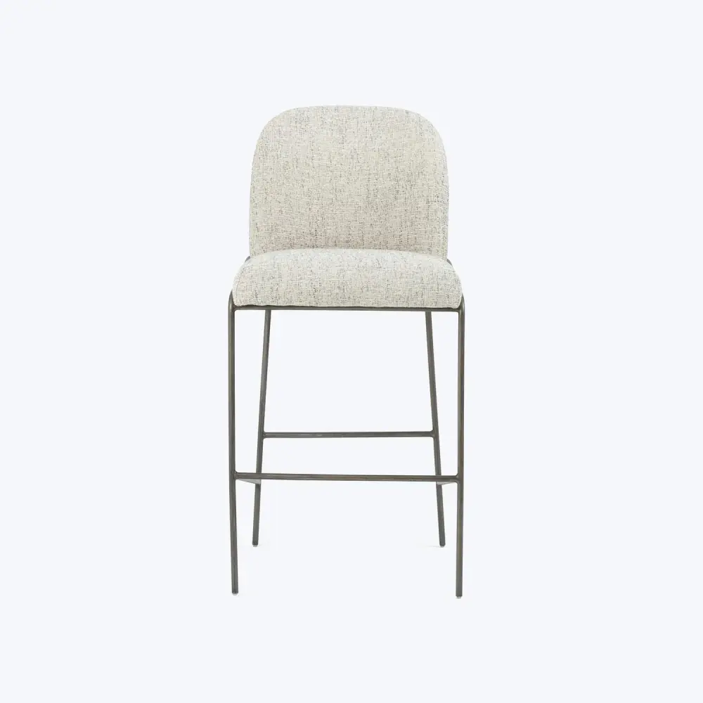 Curved Bar Stool, Genuine Bottle Opener
