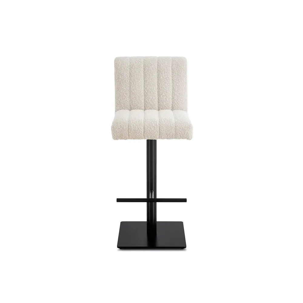 Dukes Bar Stool - Boucle Sand Storage Cabinet