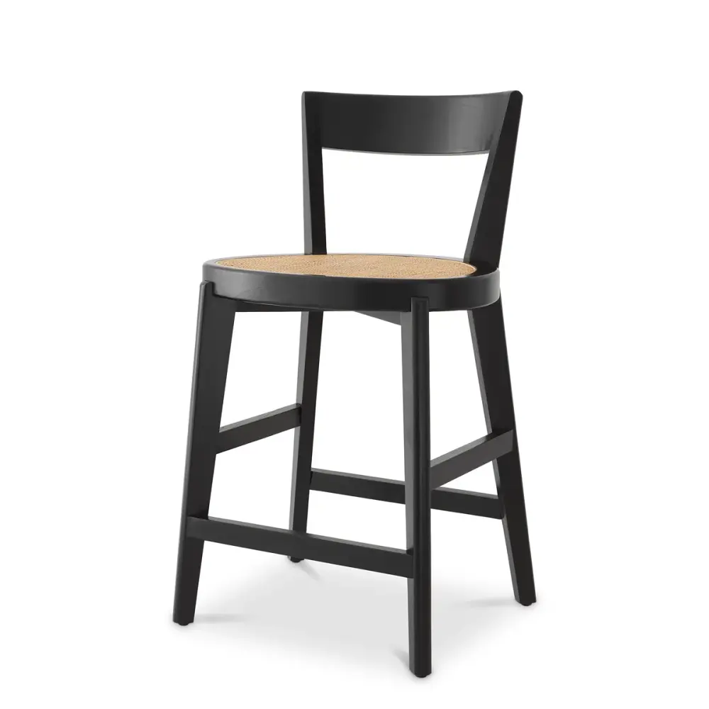 Industrial Style Alvear Counter Stool - Classic Charcoal