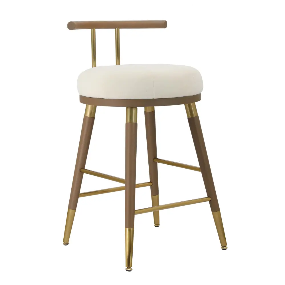 Juniper Cream Soft pile Barstool
