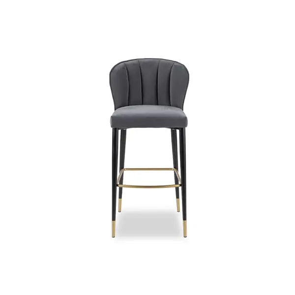 Maya Bar Stool - Kaster II Anchor Grey