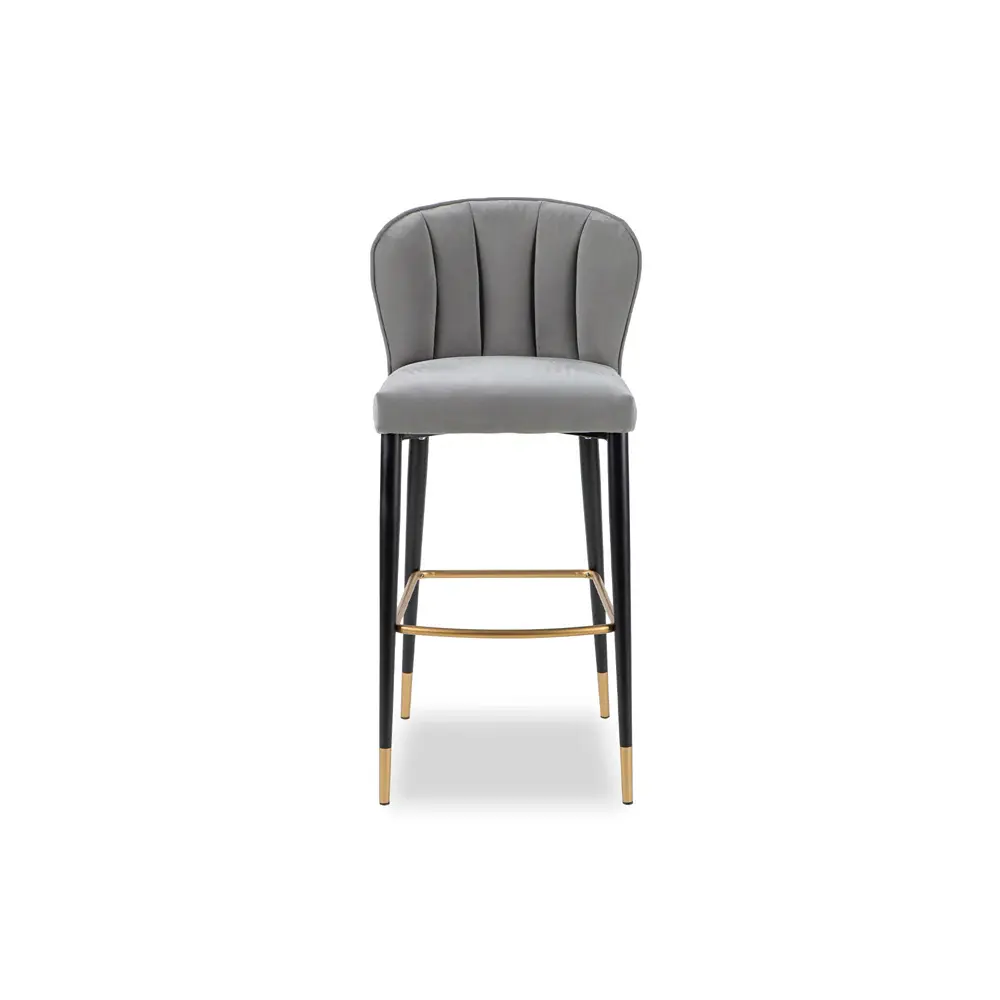Maya Bar Stool - Kaster II Anchor Grey