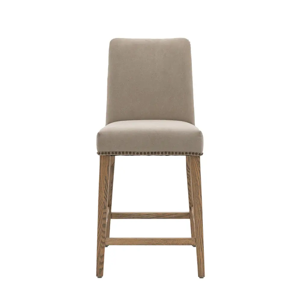 Rom Set 2 Bar Stools - Cement